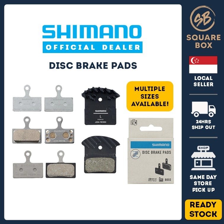*SG DEALER* Shimano Disc Disc Brake pads resin metal fin K05TI K04S
