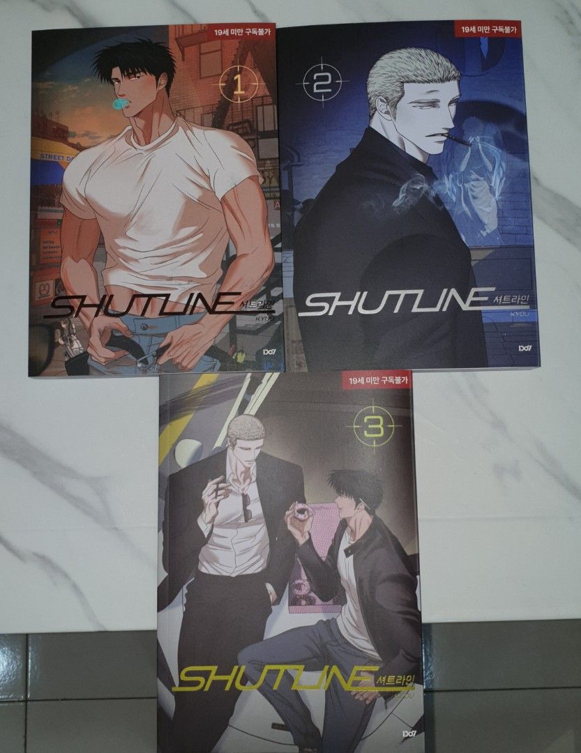 Shutline Season 1 BL Manhwa KR Ver, Hobbies & Toys, Books & Magazines