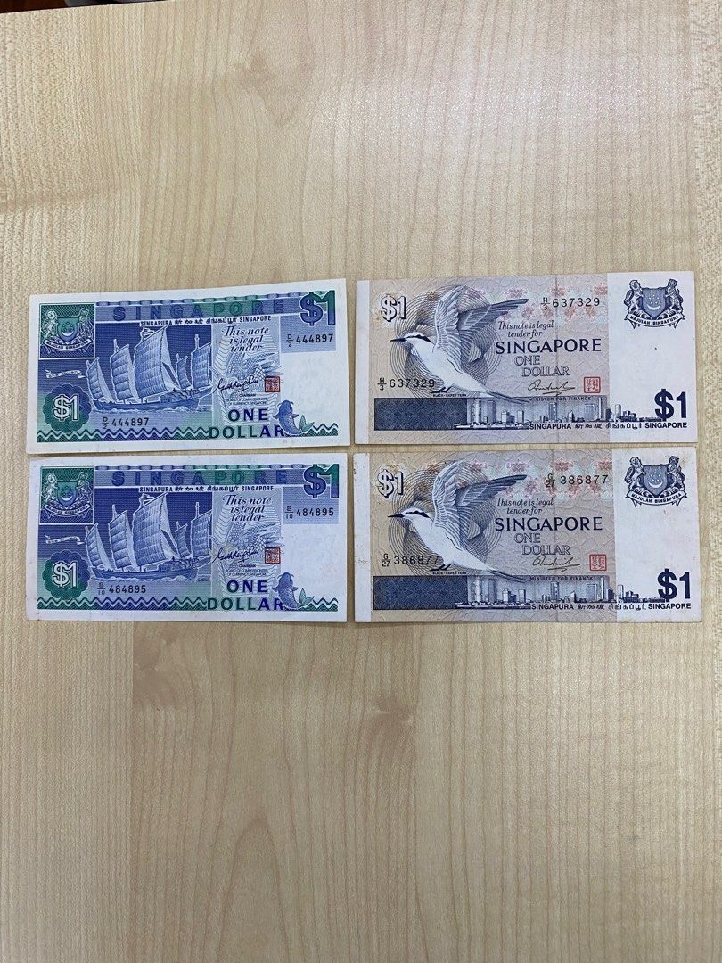 Singapore old $1 notes, Hobbies & Toys, Memorabilia & Collectibles ...