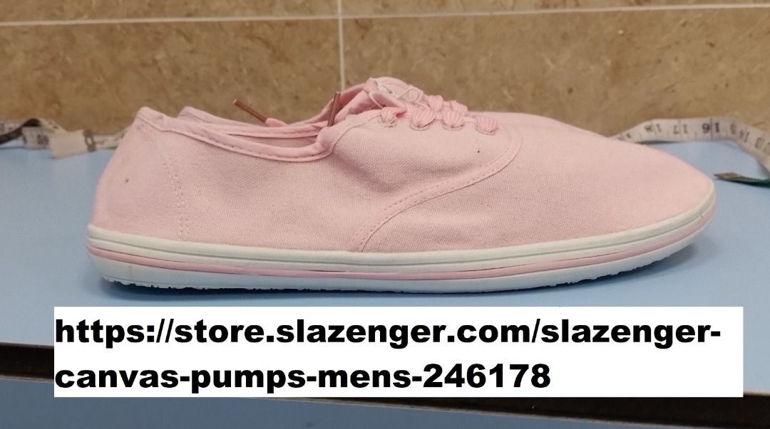 Slazenger Men's Canvas Sneakers, 男裝, 鞋, 便服鞋- Carousell