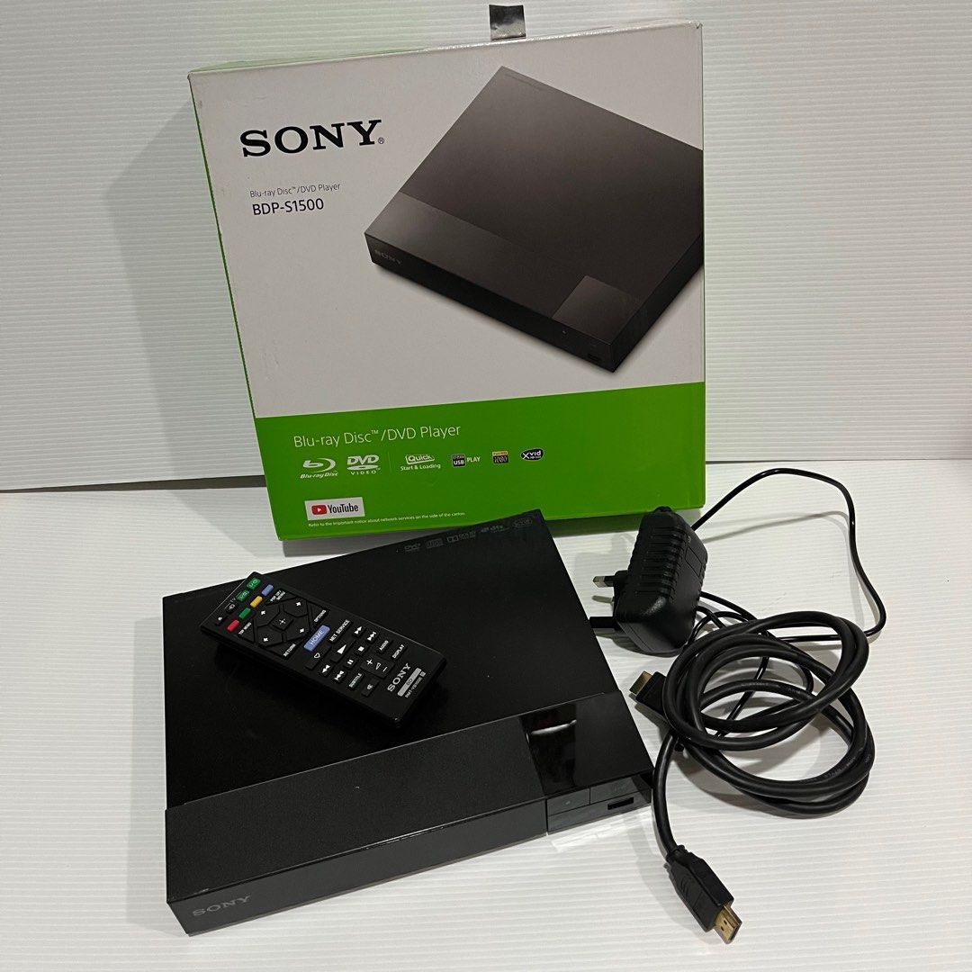 SONY ブルーレイディスク™️/DVDプレーヤー BDP-S1500DVDプレーヤー 