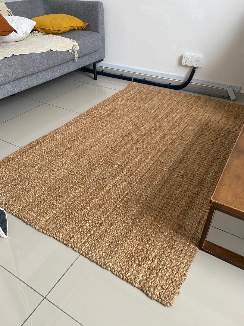 Spotlight Jute Rug, Furniture & Home Living, Home Decor, Carpets, Mats