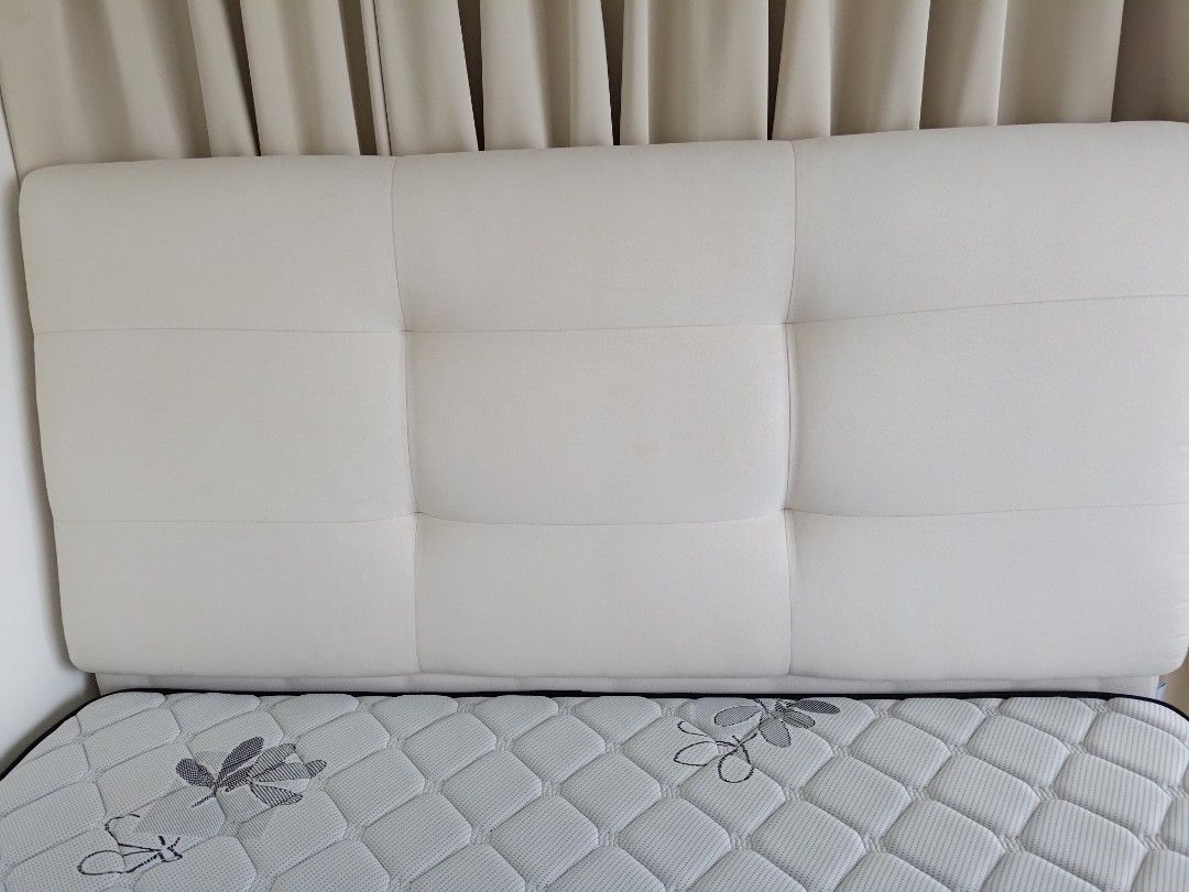 Storage Bed with Unused Mattress, Furniture & Home Living, Furniture