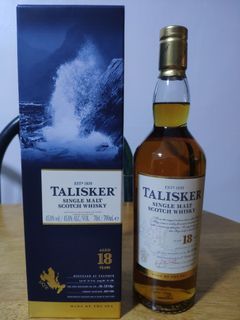 Talisker 18 whisky