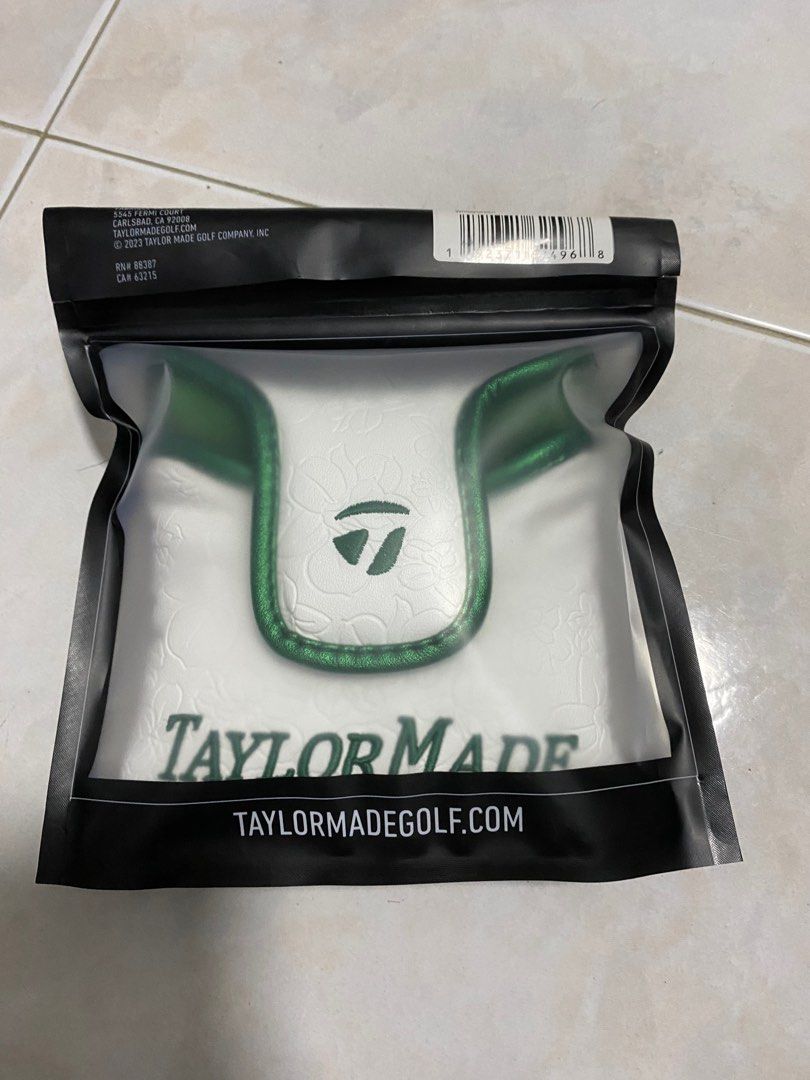 Taylormade Masters Season Opener 2023 Spider Mallet putter headcover