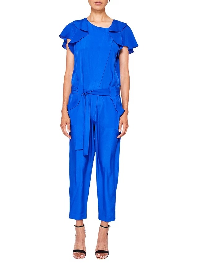 Ted baker jumpsuit sales blue