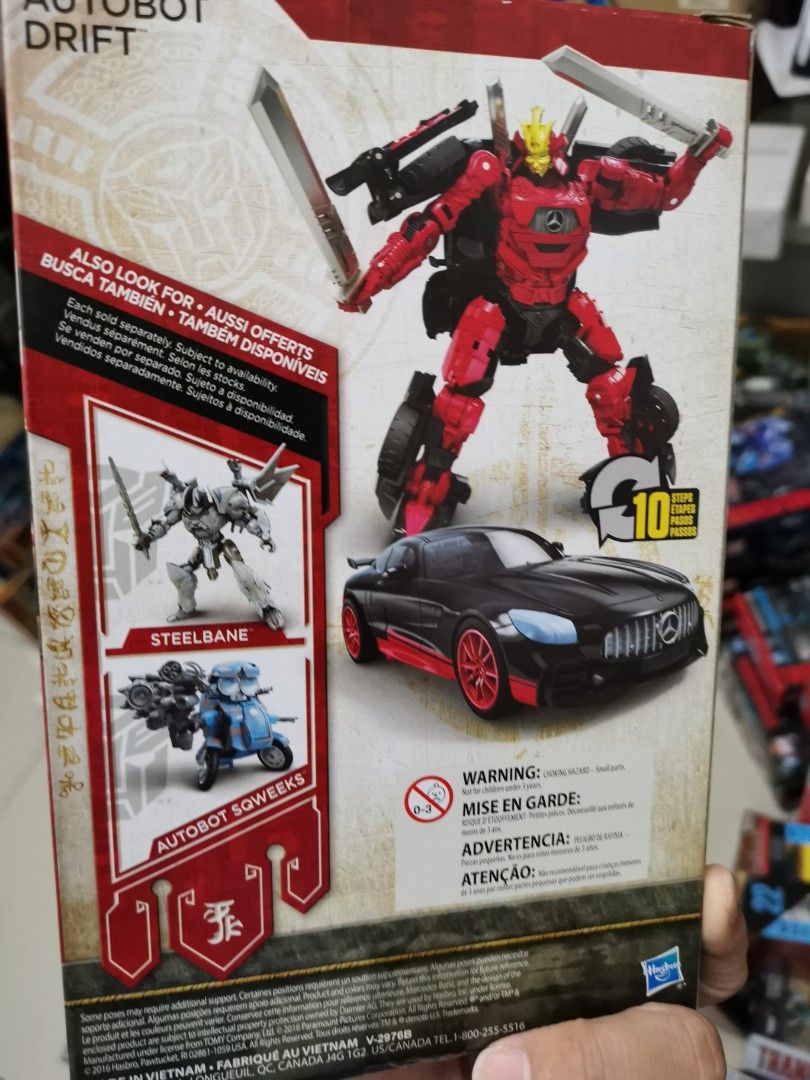 Transformers drift (Category: Action & Battle Toys) located in Klang. Submitted by mikon9 (Listing ID 1228983849, Image 1). Description: Selling my collection. drift with box. No known issues. Comes as is. Prefer COD in Botanic Klang. Post also available.