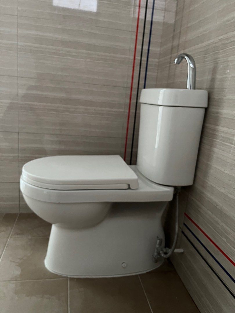 Treo Twopiece Toilet Bowl ECO 188, Furniture & Home Living, Bathroom