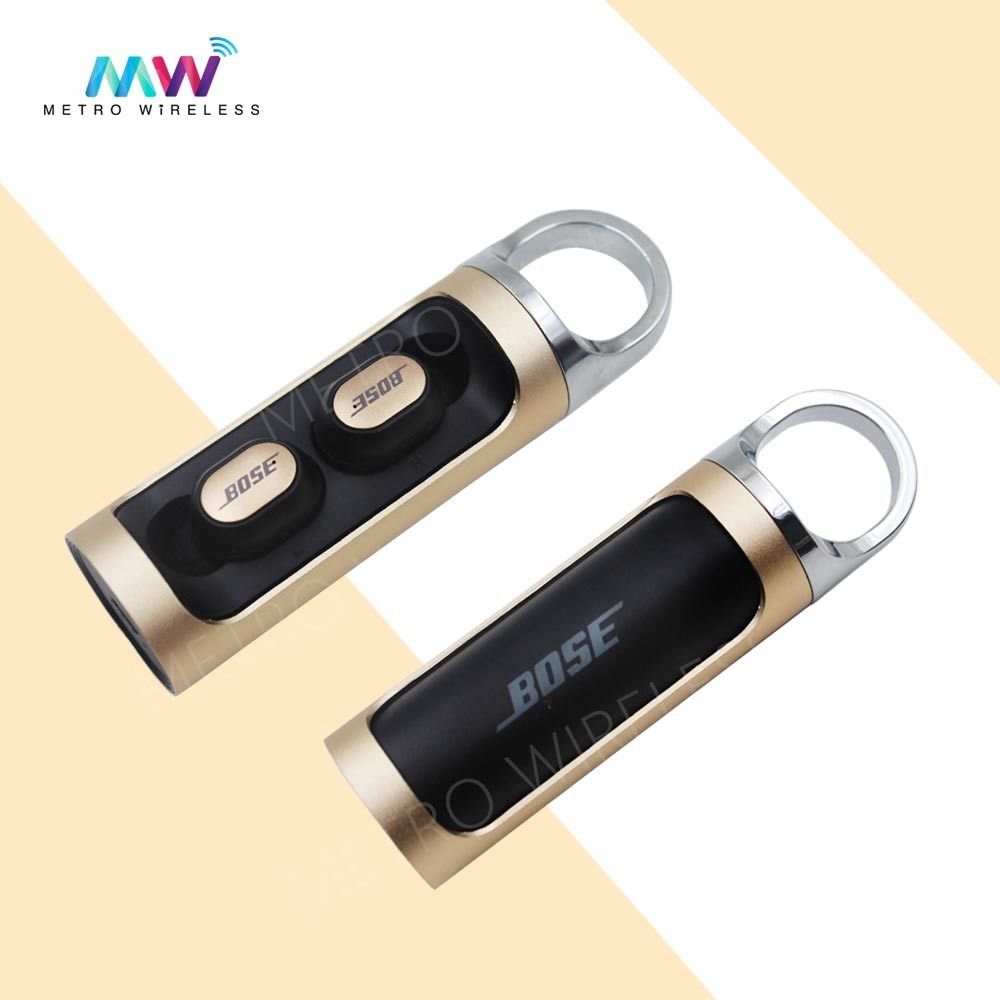 TWS 9 Sport Wireless Bluetooth Earphone with Twist Lock Charger Bin