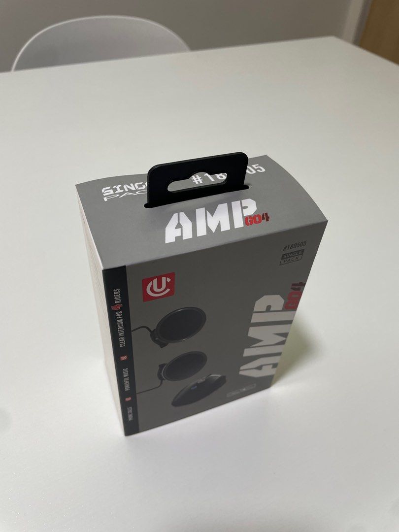 UCLEAR DIGITAL AMP Go 4 Bluetooth Communication System Single Pack