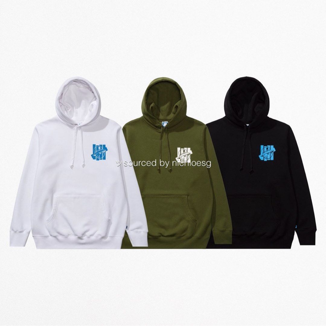 UNDFTD X MALBON LOGO LOCKUP HOODIE Men s Fashion Tops Sets