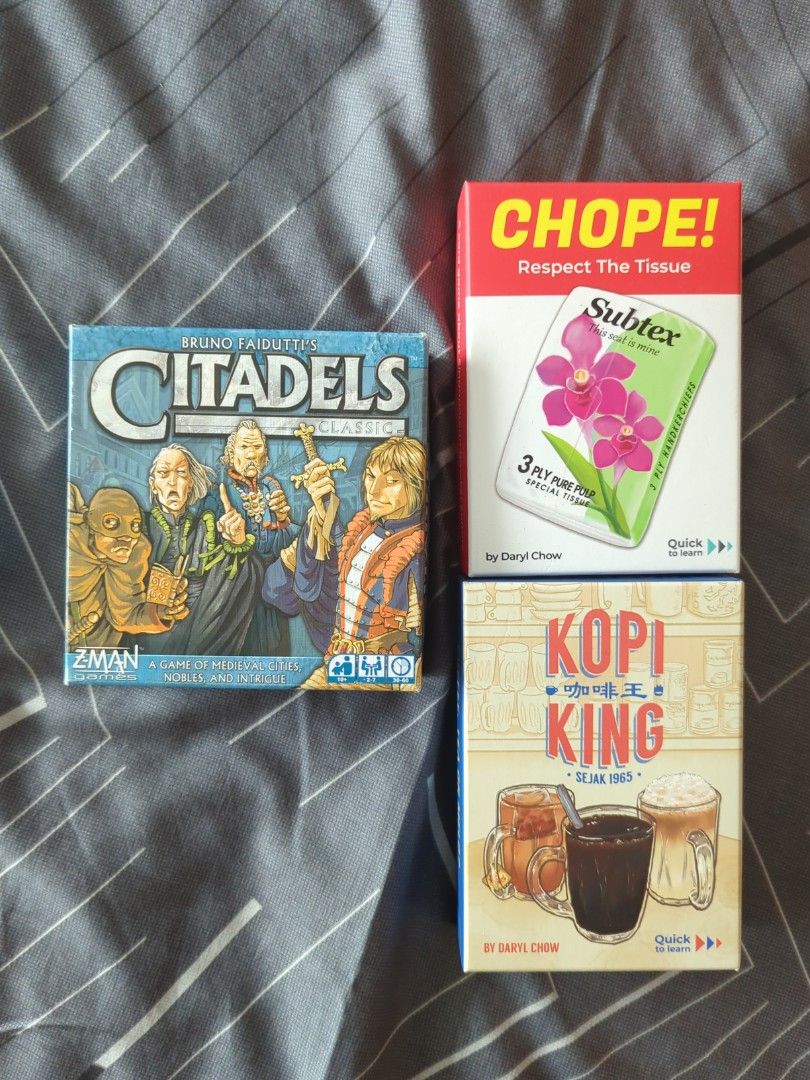 Used board games, Hobbies & Toys, Toys & Games on Carousell