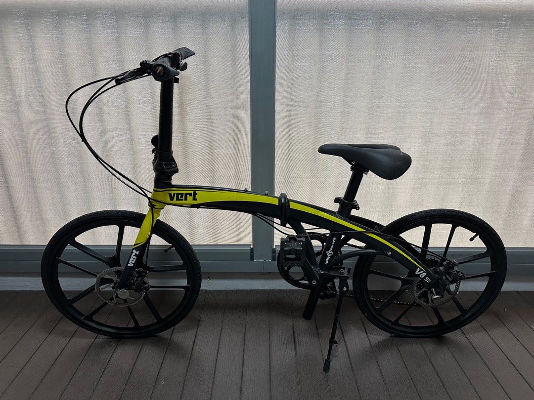 Vert v8 clearance aluminium folding bike