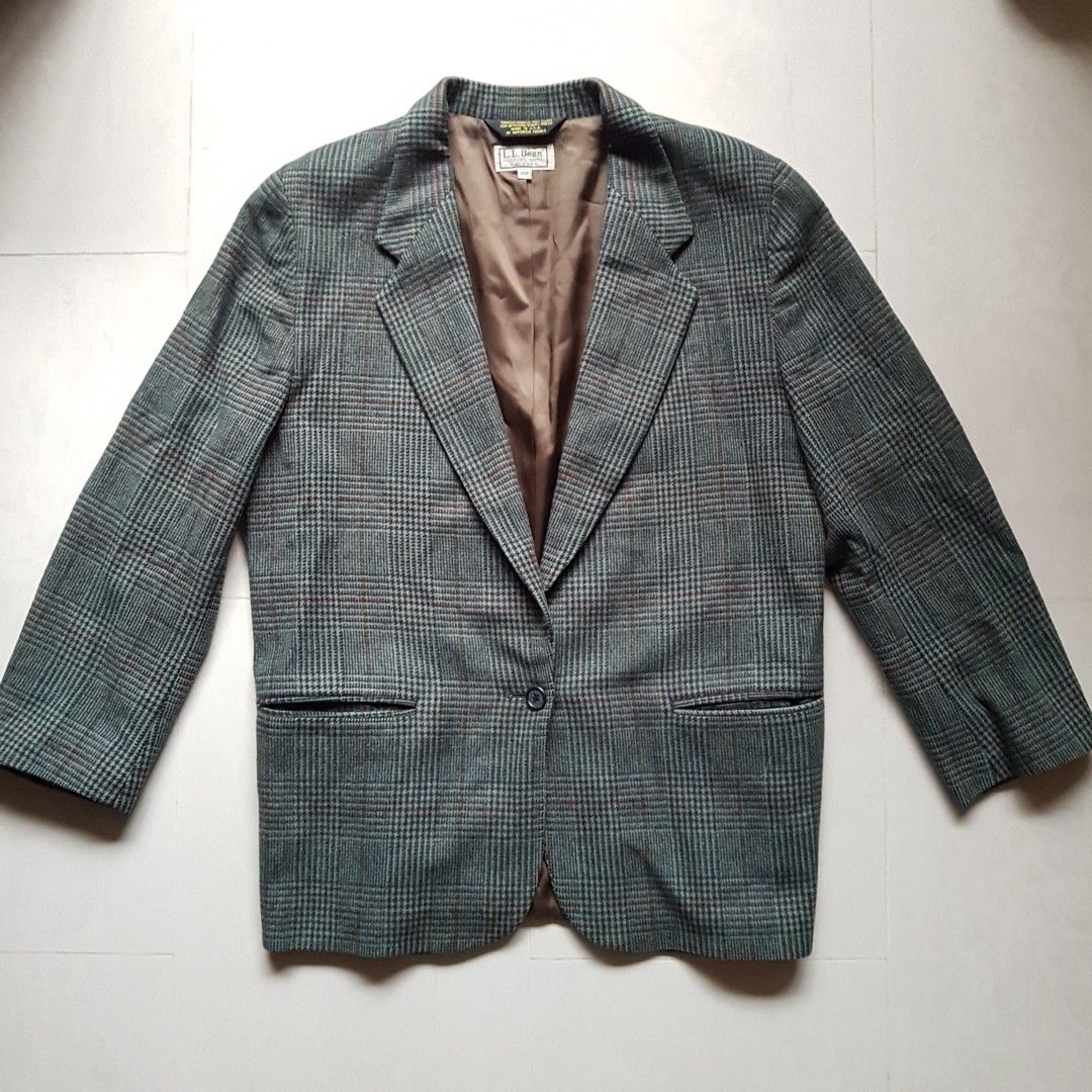 Ll bean wool blazer womens store