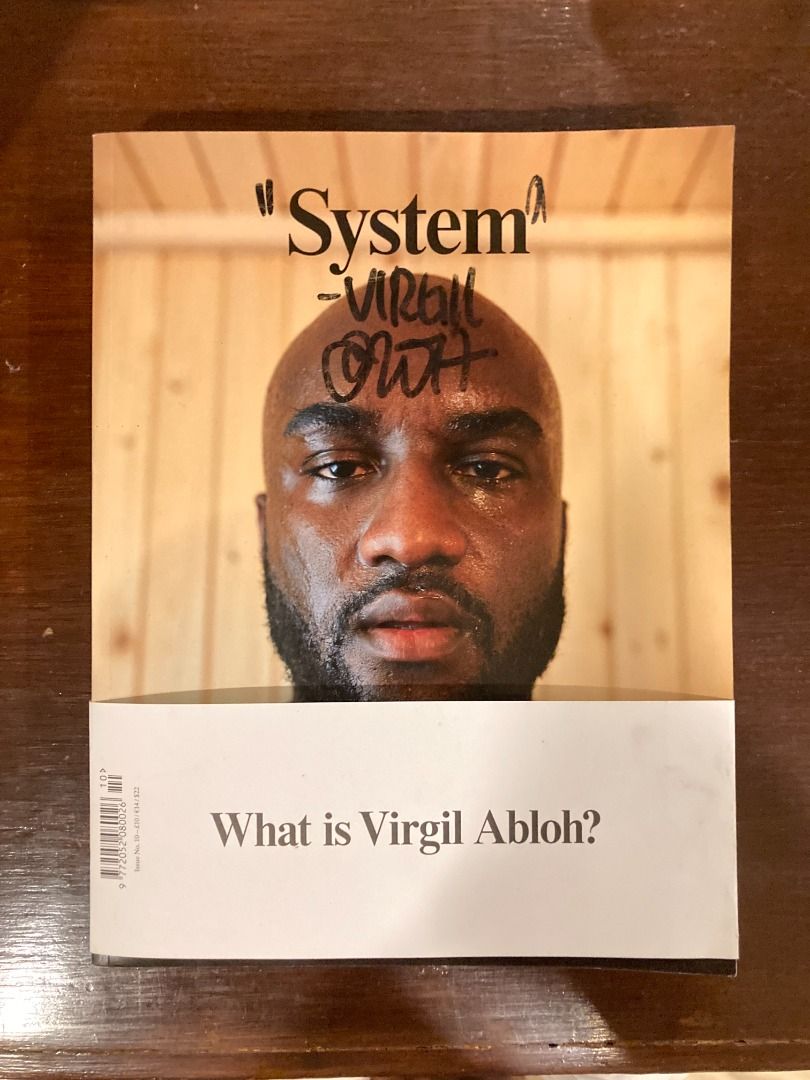 Virgil Abloh Signed System Magazine 10, Hobbies & Toys ...