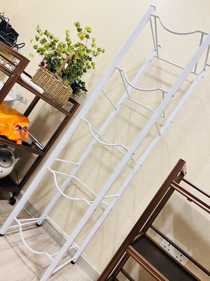 water Container Gallon Jug Organizer Rack Stand Space Saver Organizer