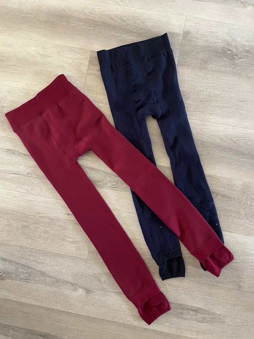 Red sale thermal leggings