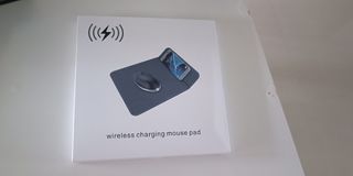 Wireless charging mouse pad