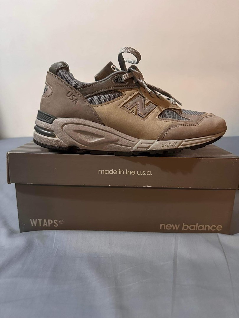 Wtaps x newbalance 990v2, Luxury, Sneakers & Footwear on Carousell