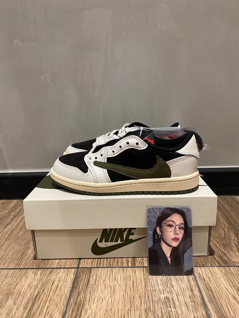 WTS Jordan One Low Travis Scott Olive PS