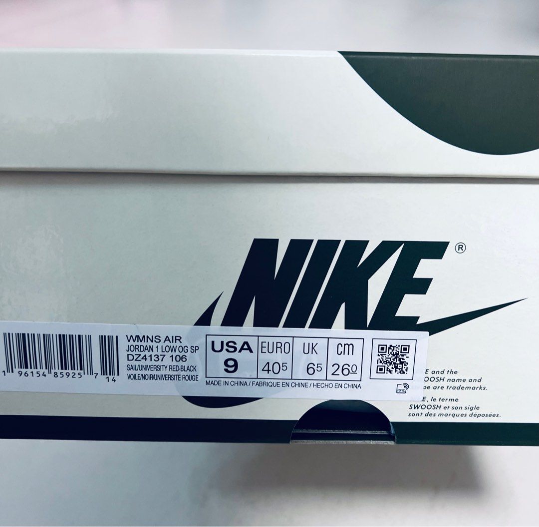 ☑️👟⚡️[W-US9/M-US7.5] 罕Nike Travis Scott x Air Jordan 1 Low