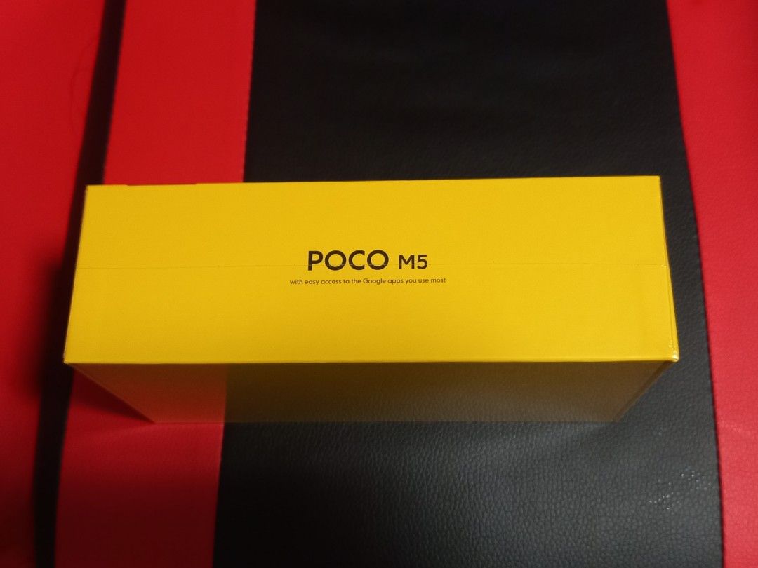 Xiaomi Poco M5 Black 6GB 128GB with Freebie, Mobile Phones & Gadgets