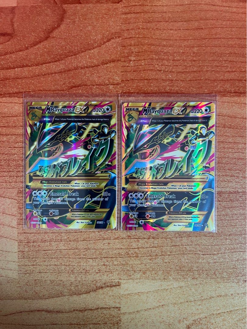 Pokémon TCG Mega-Rayquaza-EX Ancient Origins 98/98 Holo Full Art