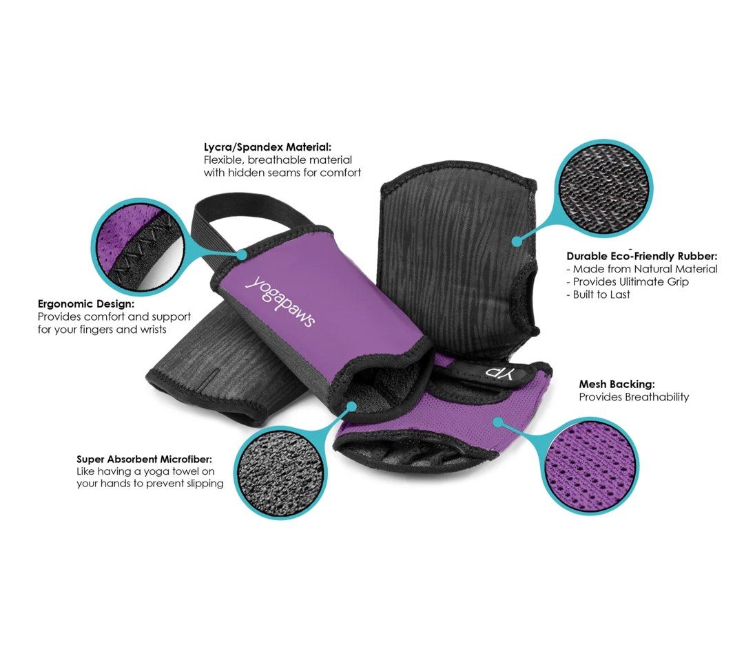 Yoga Paws (full set), Sports Equipment, Exercise & Fitness, Toning &  Stretching Accessories on Carousell