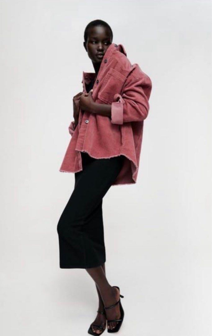 Corduroy jacket zara deals