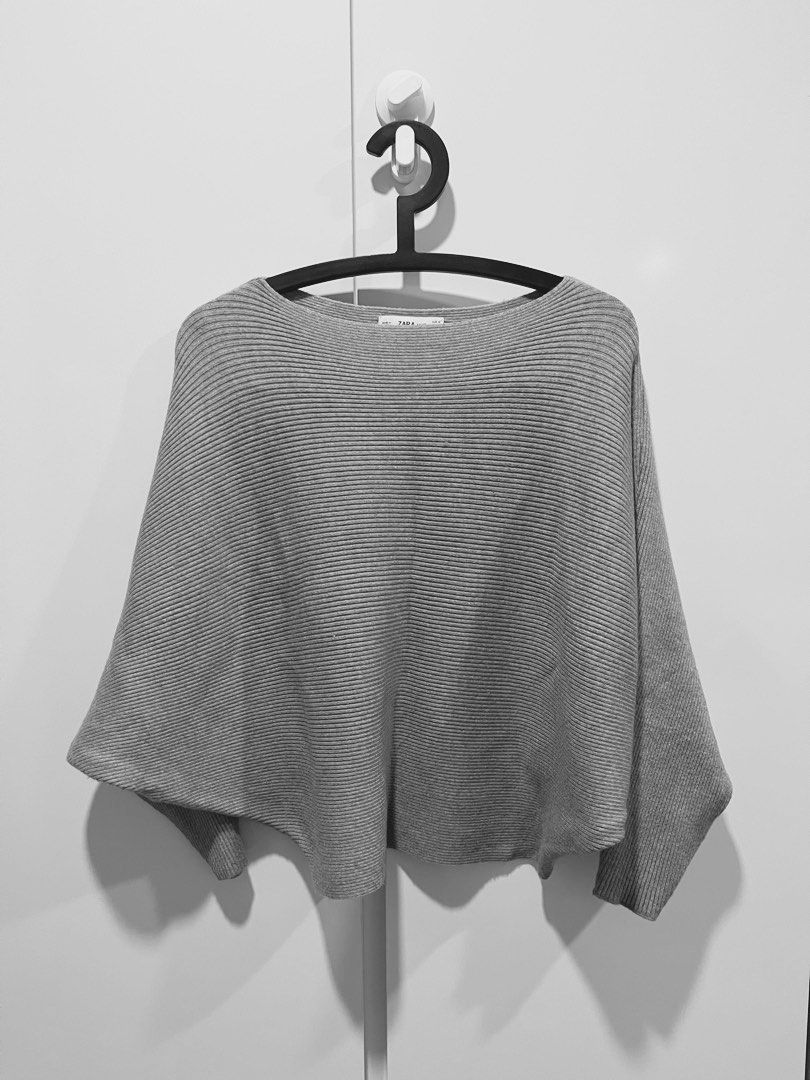 Zara batwing sweater on sale