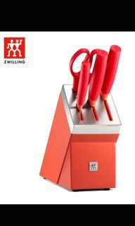 ZWILLING NOW S SELF SHARPENING KNIFE BLOCK -5 PCS Set