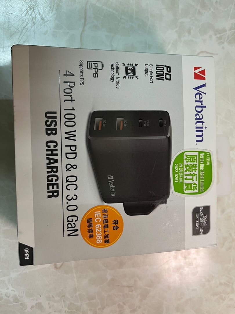 240W GaN Charger 8-Port 18/30/100W USB C Wall PD Power Adapter US/EU/UK/AU  Plugs