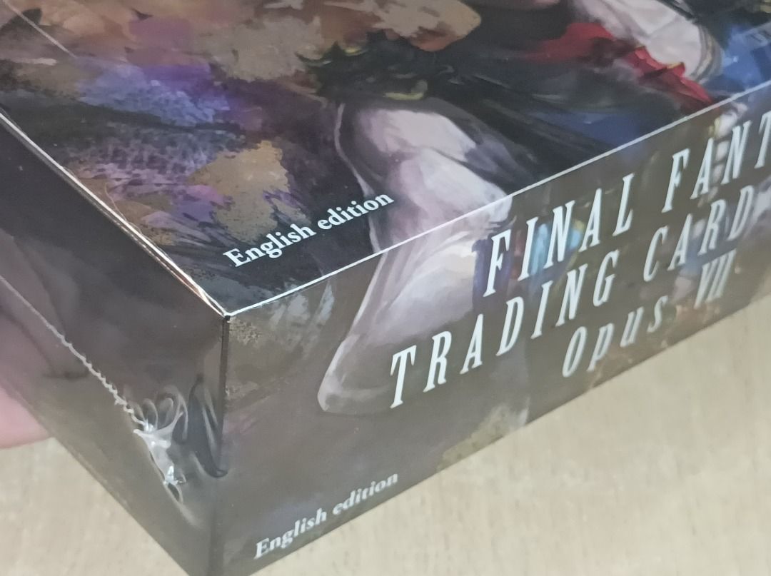 黑) 英文版全新原盒未開封Square Enix Final Fantasy FF Trading Card