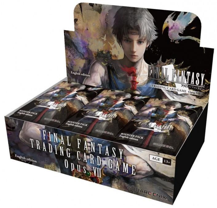 黑) 英文版全新原盒未開封Square Enix Final Fantasy FF Trading Card
