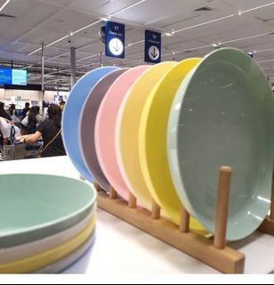 🆕️ IKEA 6pc Kids' Plate (Mixed Colors)