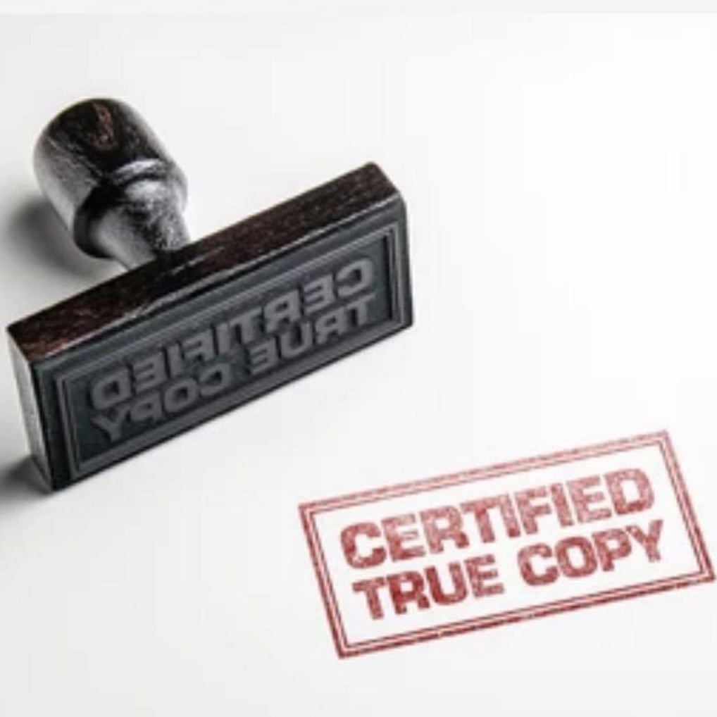 Solicitor Document Certification and Signature Witnessing Service  
Document Certification (Certified True Copy)  
& Signature Witnessing Service62859980152961111