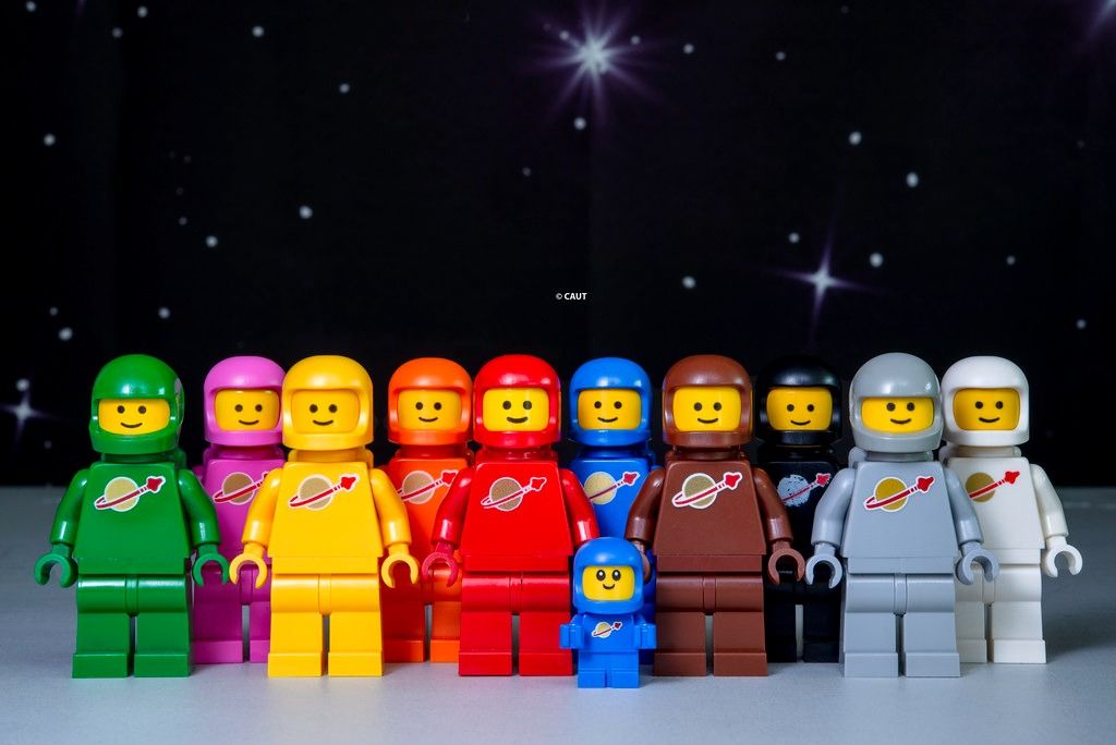 全新Lego Yellow Spaceman Minifigures 黃色太空人共1件, 興趣及遊戲