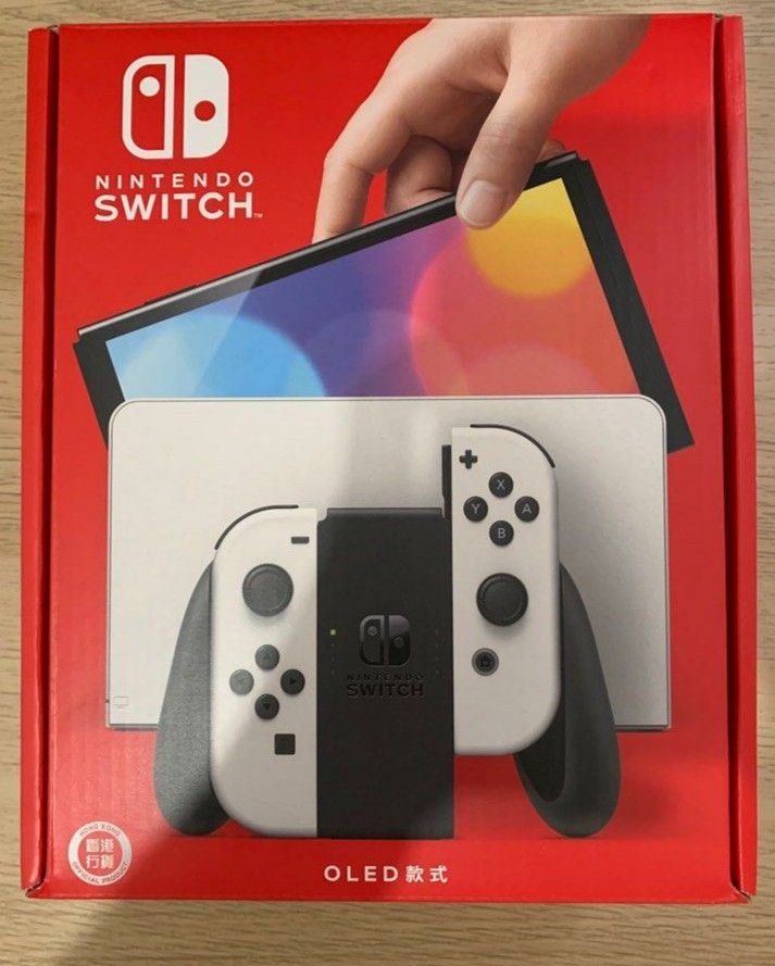 全新任天堂Switch oled 香港行貨有單有保養, 電子遊戲, 電子遊戲機