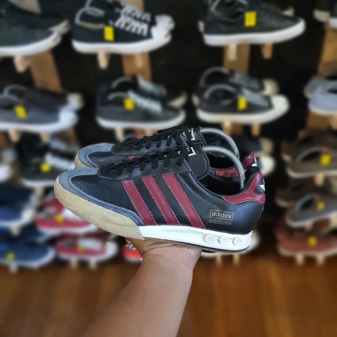 Adidas kegler super clearance black and red