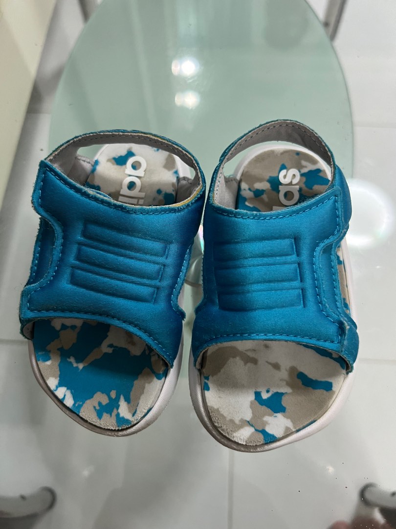 Adidas velcro shop slippers