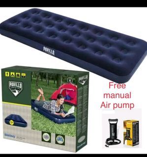 Air Bed, Single Air Bed, Portable Bed, Camping, Travel Friendly