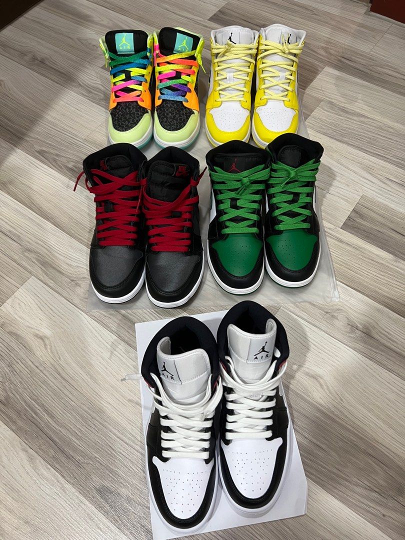 Air Jordan 1, 她的時尚, 鞋, 運動鞋在旋轉拍賣