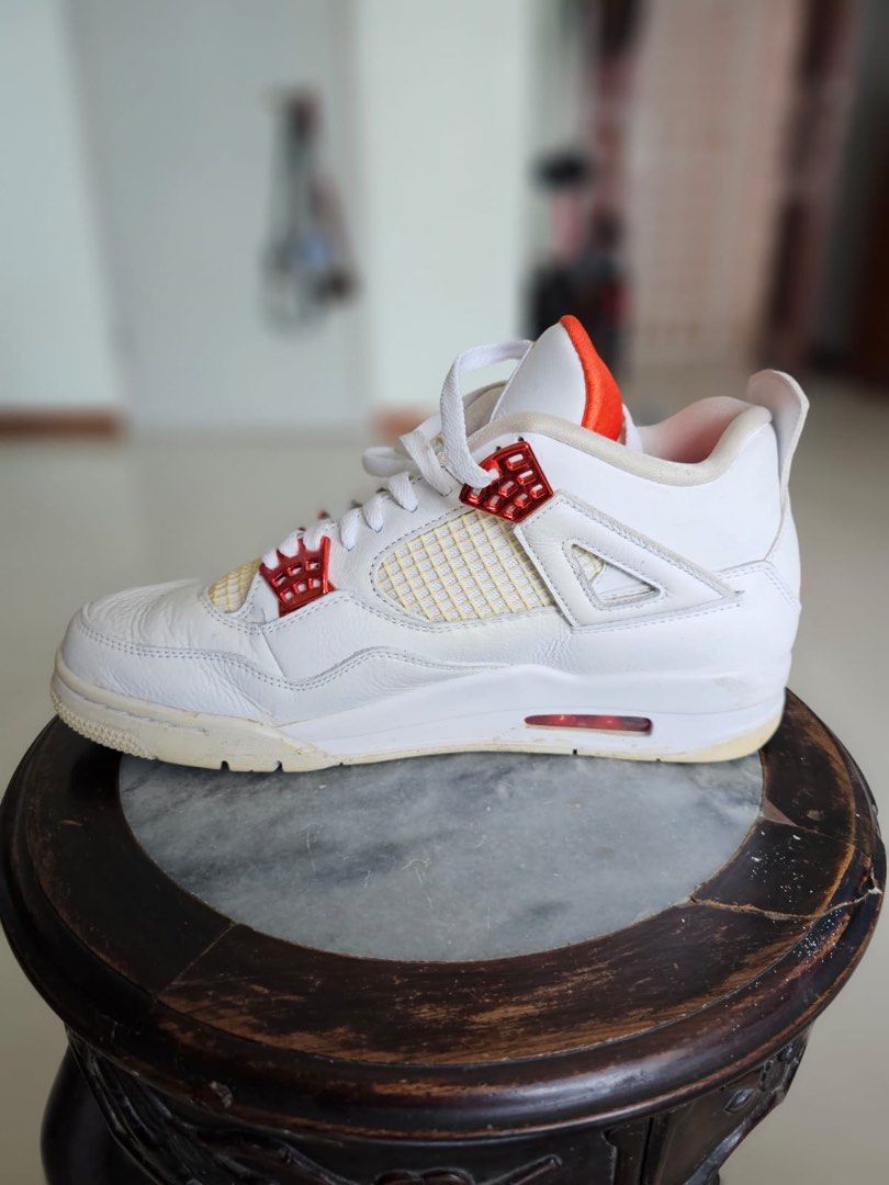 Air Jordan 4 Retro Orange Metallic