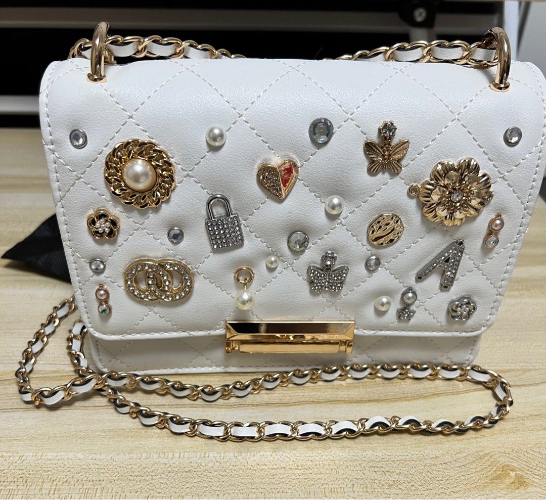 Aldo Acaresa Convertible White Crossbody Bag Women s Fashion