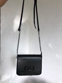 ORIGINAL ALDO CROSS BODY Black , sling bag aldo hitam original zalora TAS SLING BAG HAND BAG  / Longchamp CHARLES & keith / Zara / Stradivarius