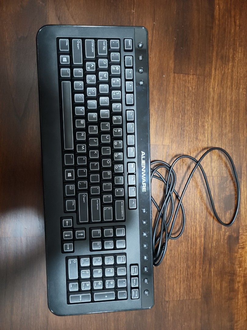 Alienware Wired Keyboard, Computers & Tech, Parts & Accessories ...