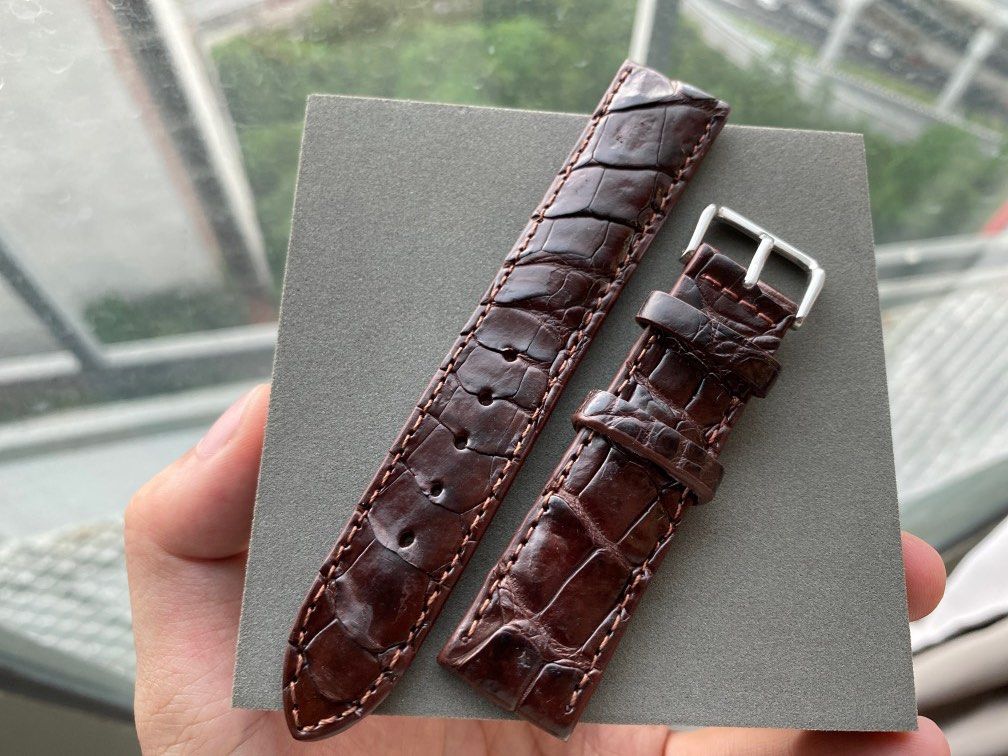 20mm alligator watch clearance strap