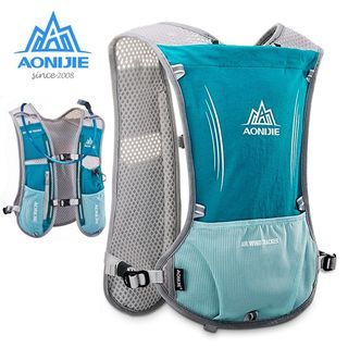 Aonijie 5L Hydration Bag Pack Running Vest - MINT GREEN