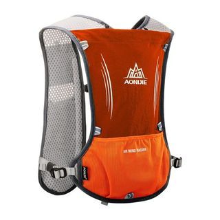 Aonijie 5L Hydration Bag Pack Running Vest - ORANGE