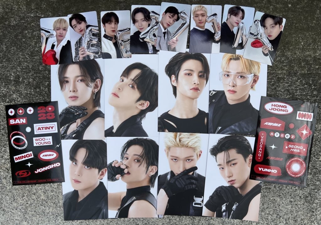 Ateez Soundcheck photoset, Hobbies & Toys, Collectibles & Memorabilia